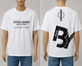 Бяла тениска "Official Garment"