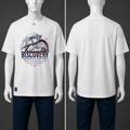 White printed T-shirt