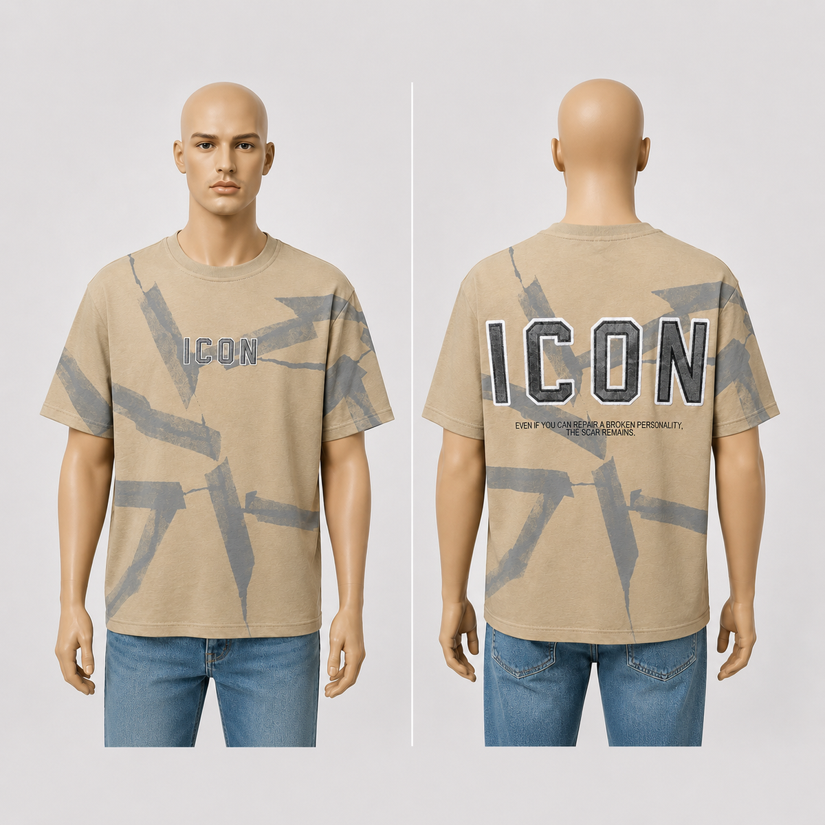 Oвърсайз тениска ICON